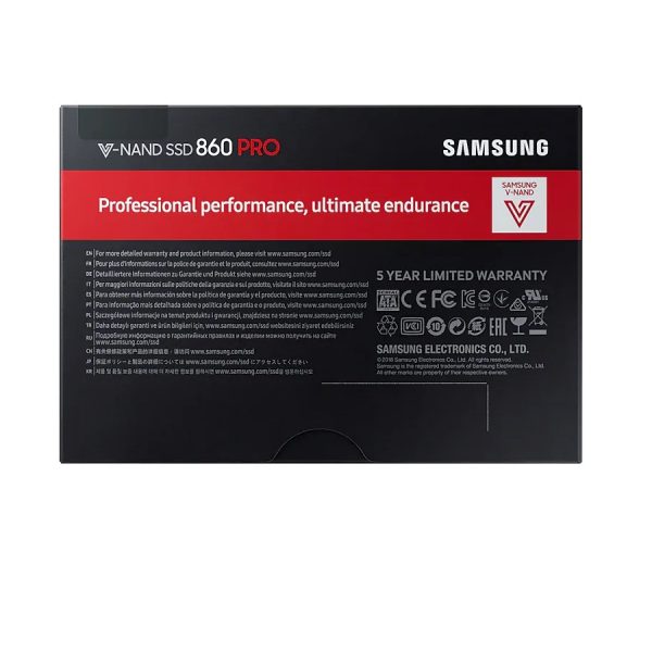 Samsung 860 PRO SATA 2.5" SSD 4TB