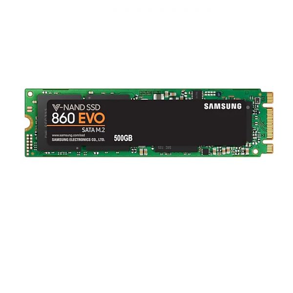 Накопитель Samsung SSD 500Gb 860 EVO SATA M.2 MZ-N6E500BW