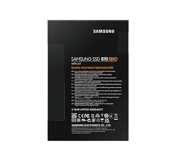 SSD Samsung 870 QVO 2000 Гб