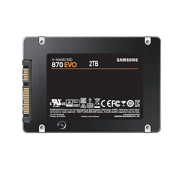 Накопитель Samsung SSD 2Tb 870 EVO SATA 2.5″ MZ-77E2T0BW